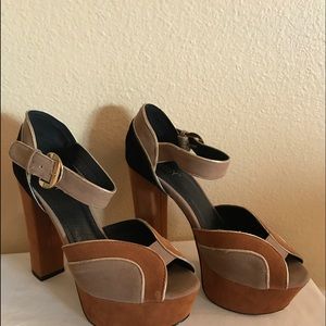 Suede shoes from Italy